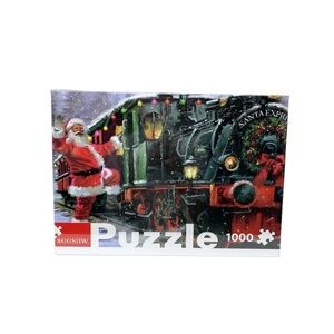 Seesaw Santa Express Christmas Jigsaw Puzzle 1000 Piece Holiday Gift New Sealed